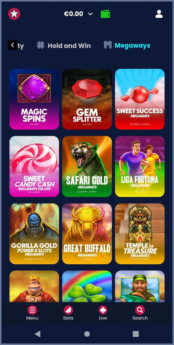 Play Megaways slots at Rich Gringo Netherlands